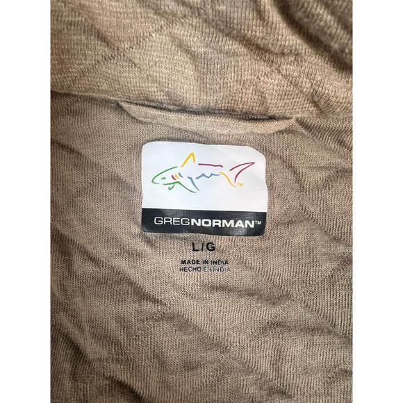 Greg Norman Quilted Full-Snap Jacket Mens Size Large - Picture 3 of 10